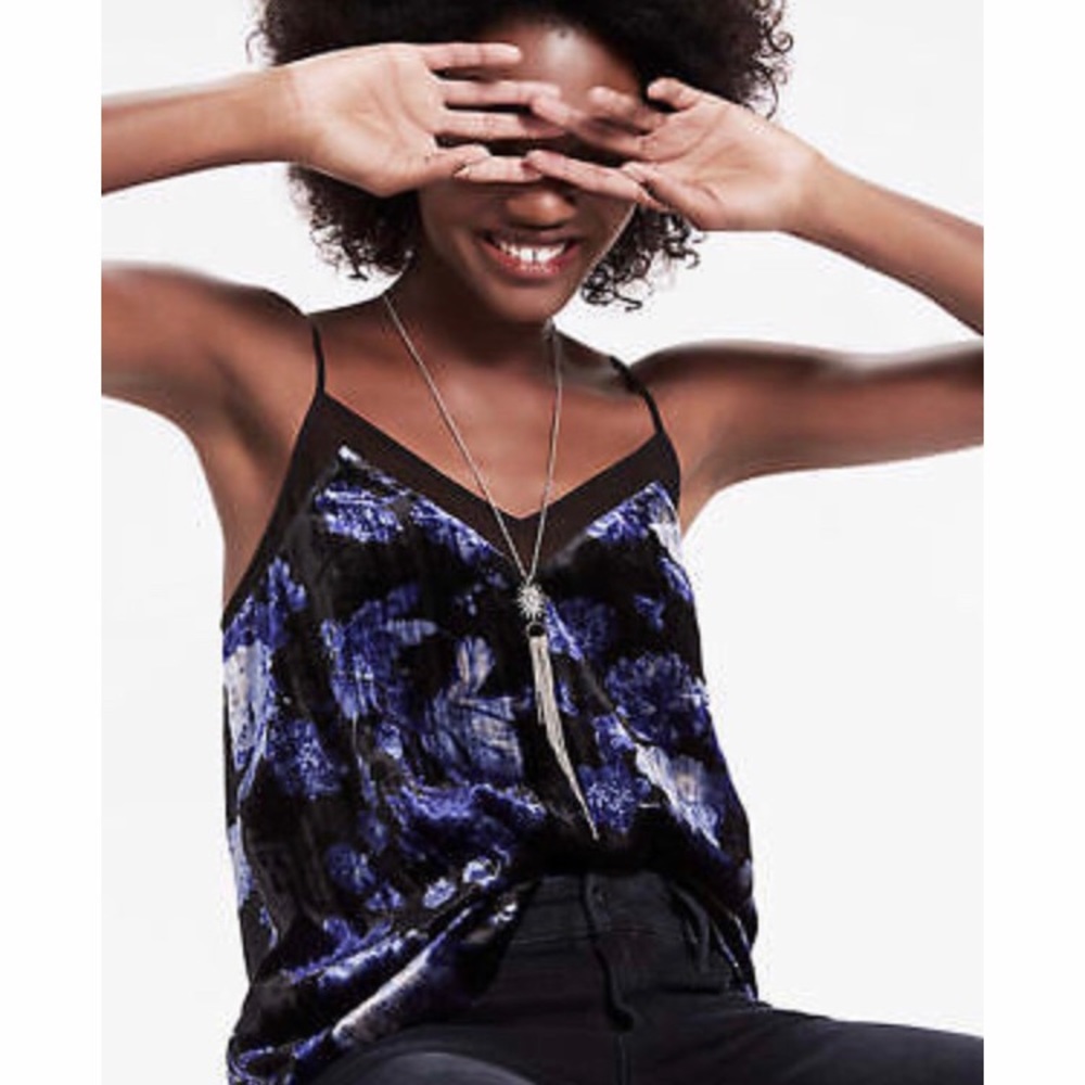 Lucky Brand Womens Tank Camisole Top Blouse Plus